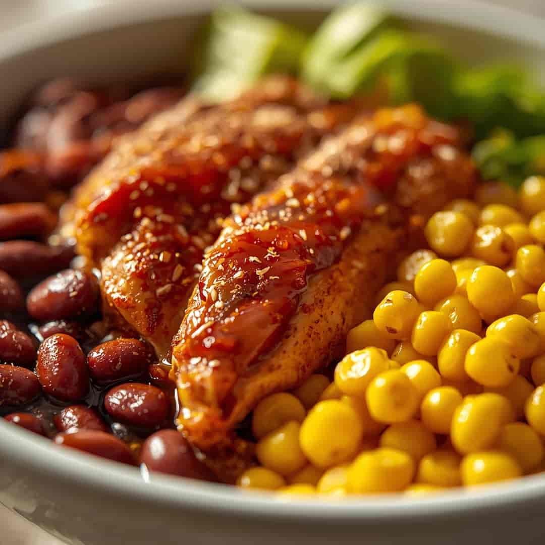 Sheet Pan Chipotle Chicken with Corn and Black Beans