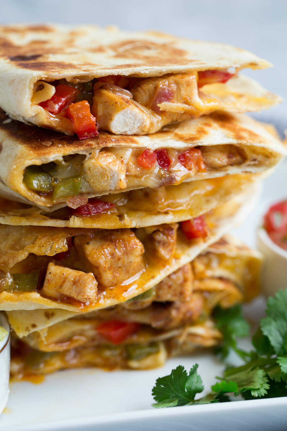 Best-Spiced Chicken Quesadillas