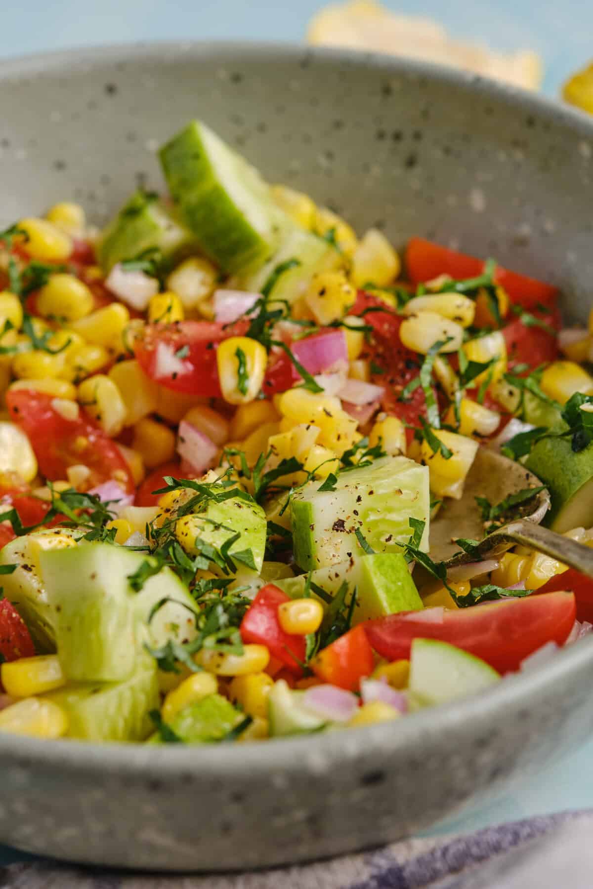 Riverfront Herb and Corn Salad