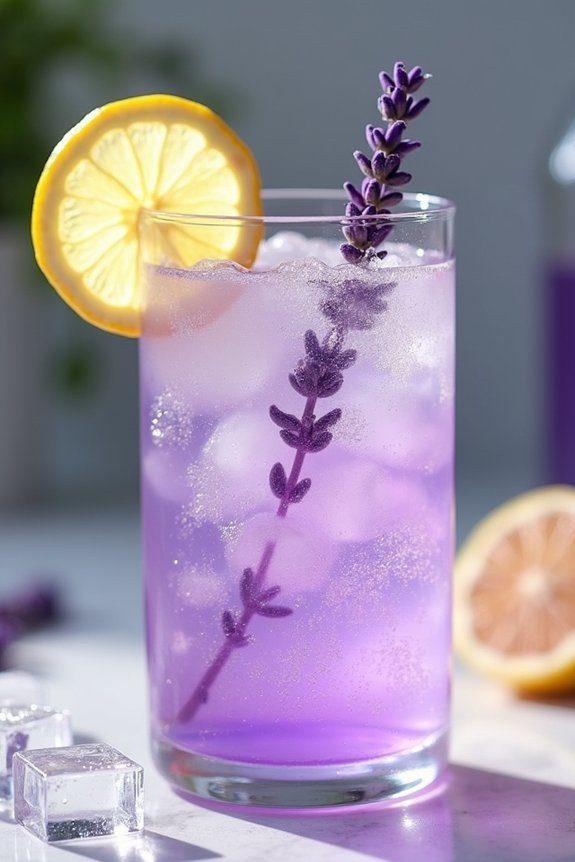Sparkling Lavender Lemonade