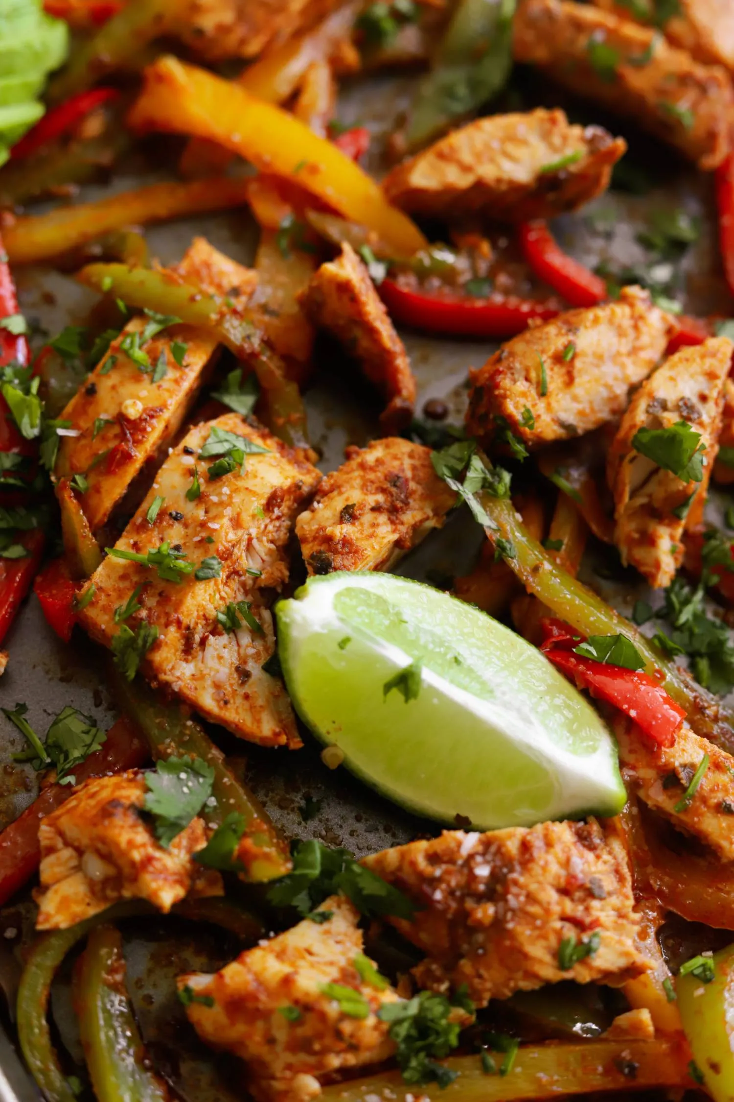 Chipotle Chicken Fajitas with Bell Peppers and Onions