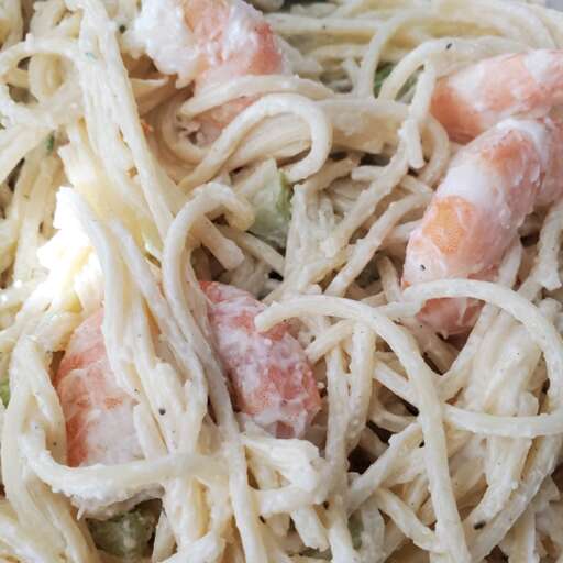 Shrimp and Vermicelli Salad with Lime and Mint