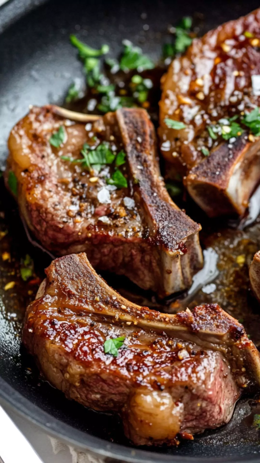Pan-Seared Lamb Chops with Za'atar