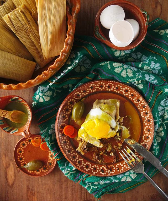Mexican Breakfast Tamales with Avocado