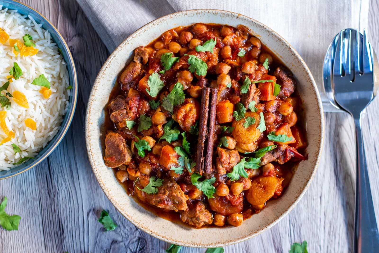 Slow-Cooked Lamb Tagine with Roasted Eggplant