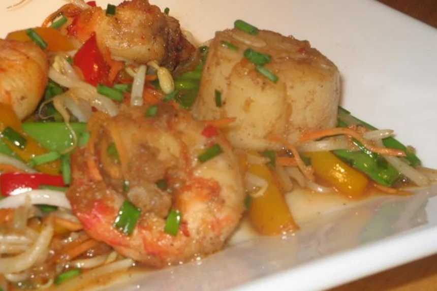 Spicy Seafood Stir-Fry