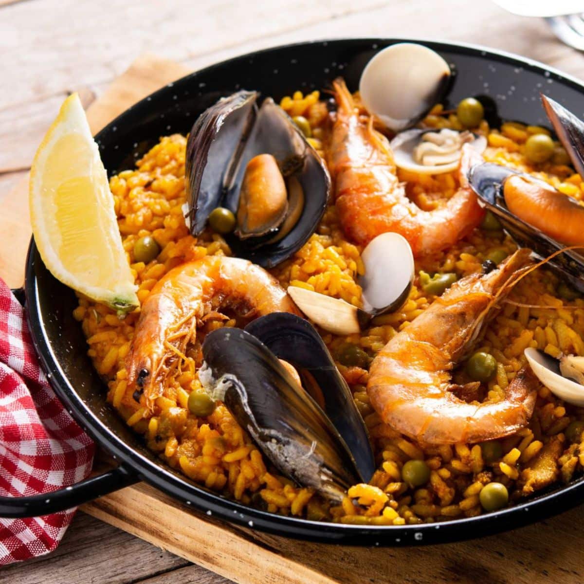 Spanish Seafood Paella