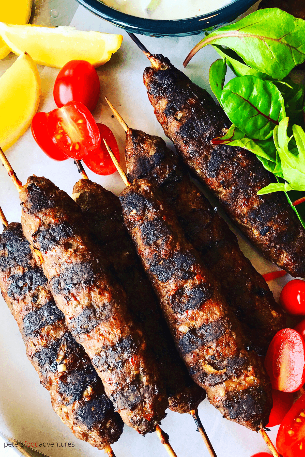 Grilled Lamb Kofta with Sumac and Cumin