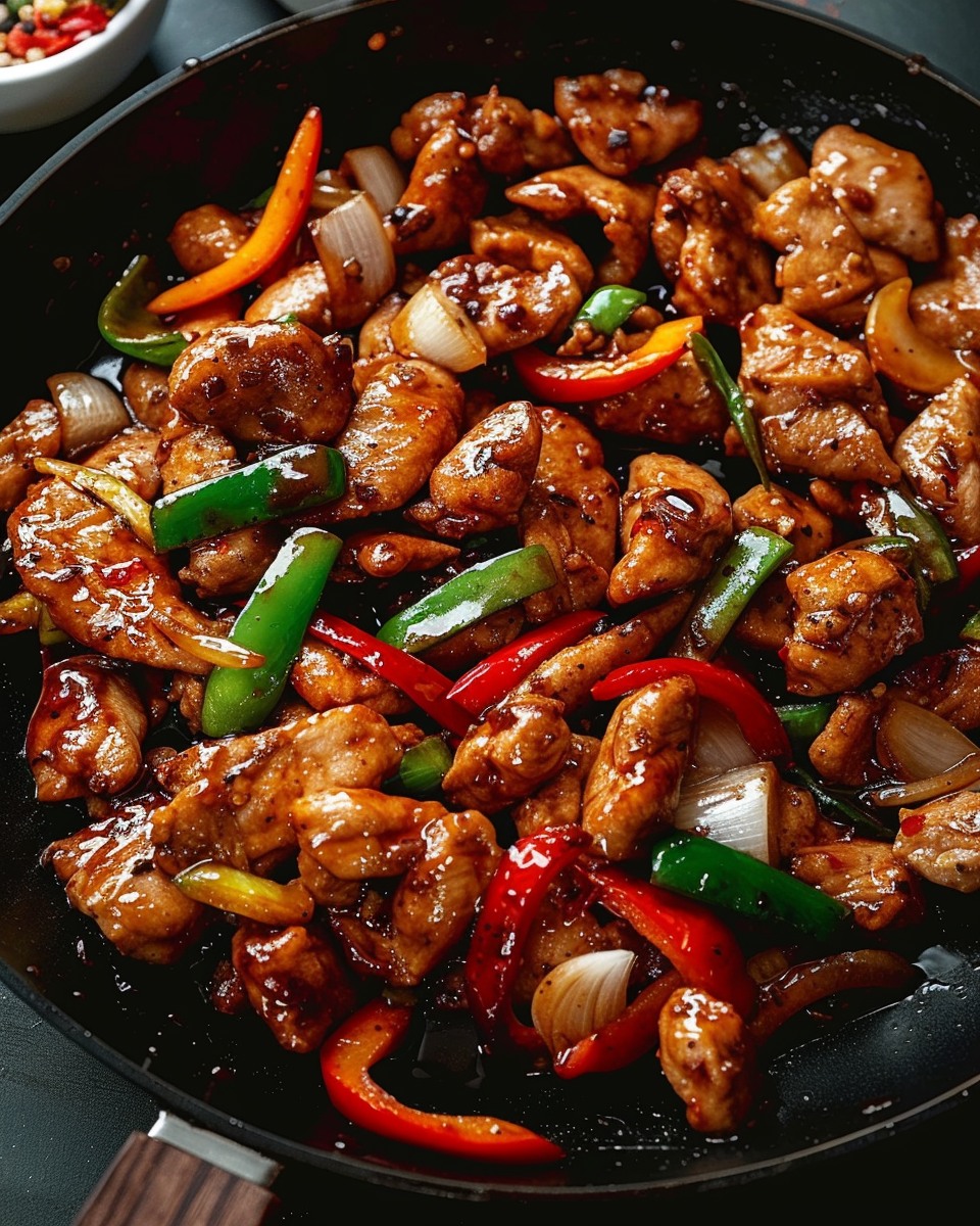 Black Pepper Chicken Stir-Fry
