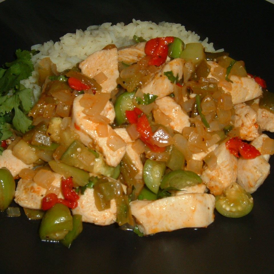 Garcia-Style Sautéed Chicken with Poblano