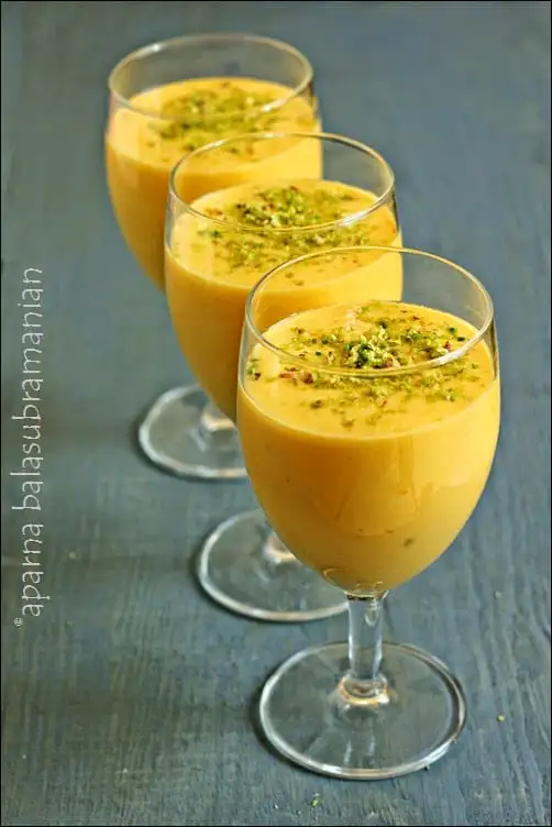 Mango-Sweetened Yogurt with Cardamom