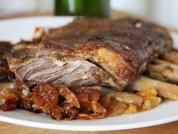 Braised Cumin Lamb with Apricots