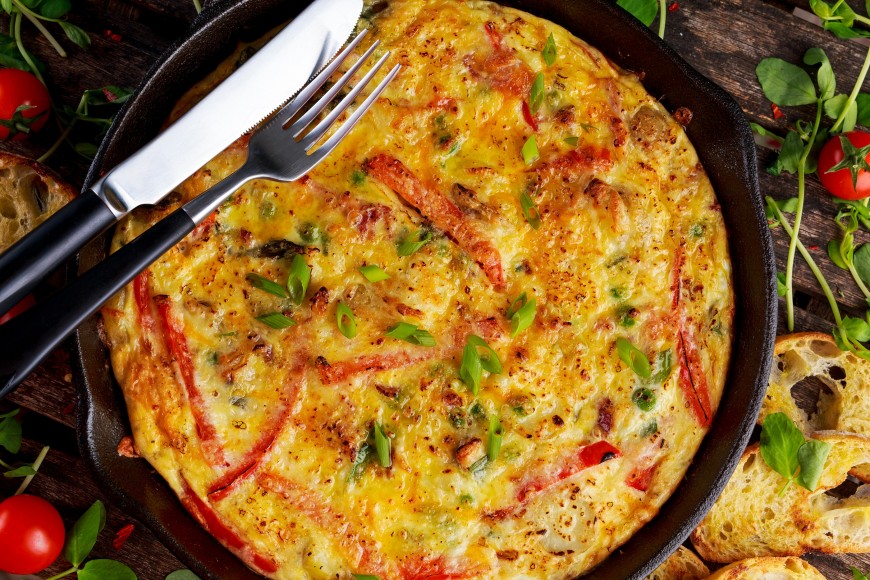 Spinach Chorizo Tortilla