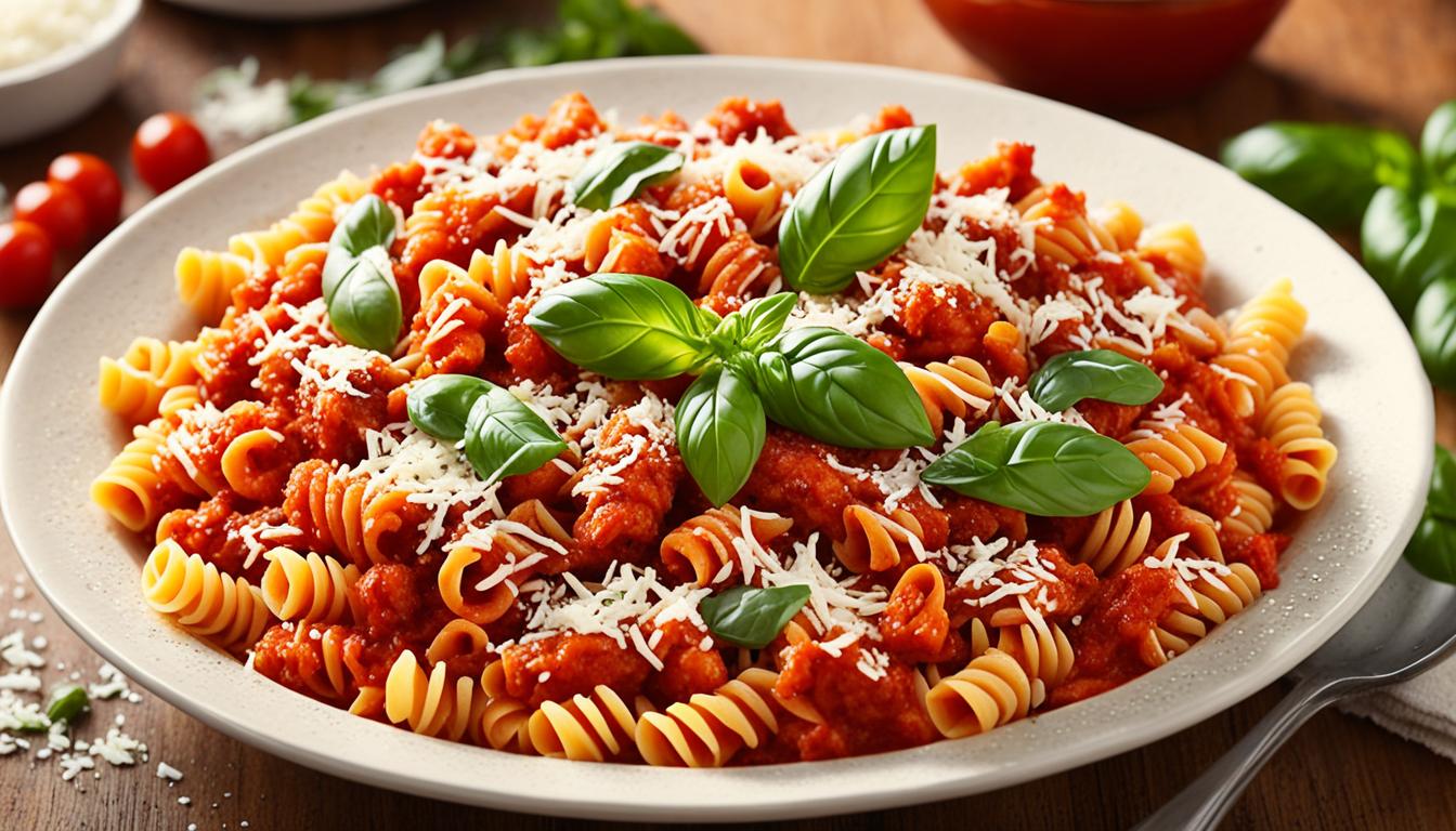 One-Pot Tomato Basil Chicken Pasta