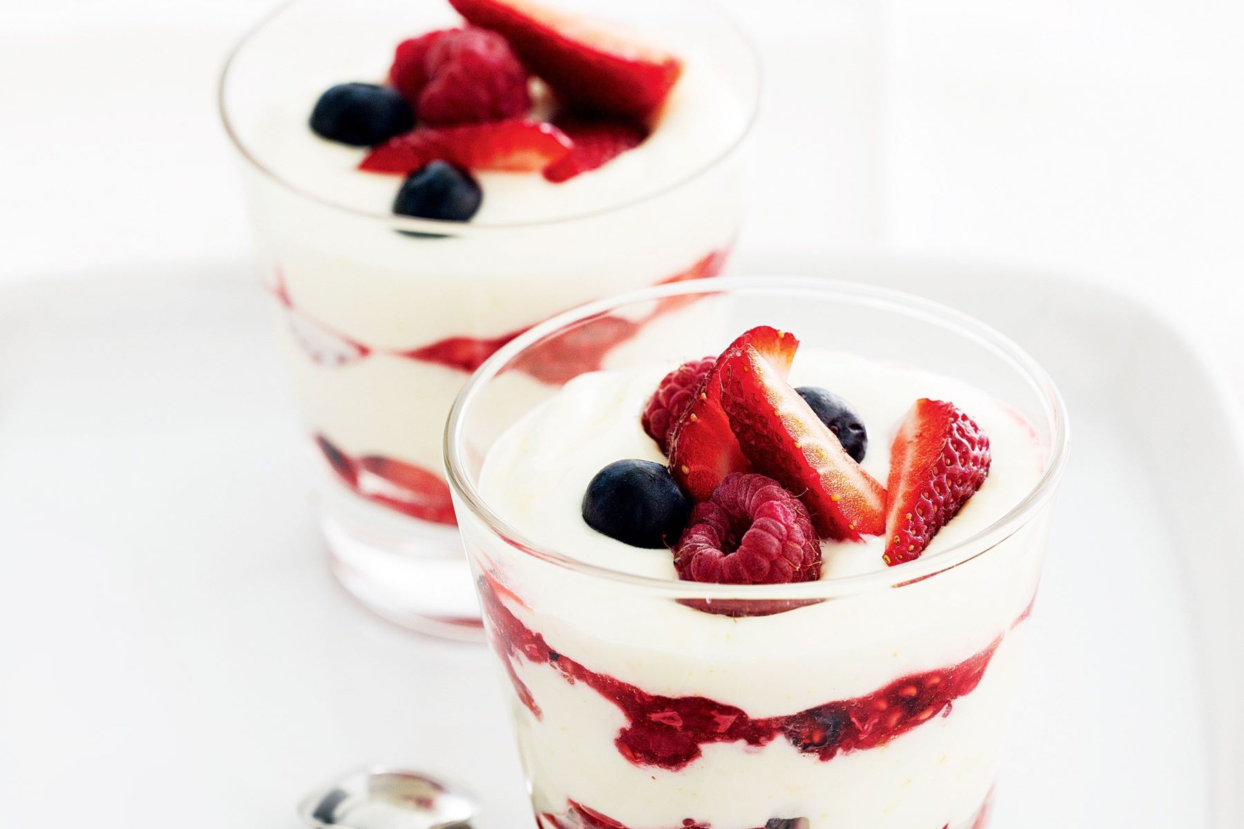 Citrus-Infused Berry Parfait with Honey-Lime Drizzle
