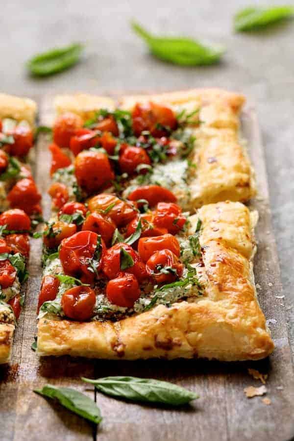 Herb-Roasted Tomato Tart with Crisp Crust