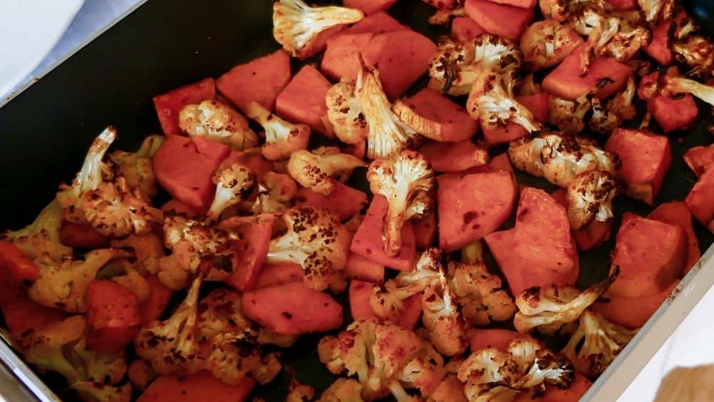 Sheet Pan Roasted Fennel and Sweet Potato Medley