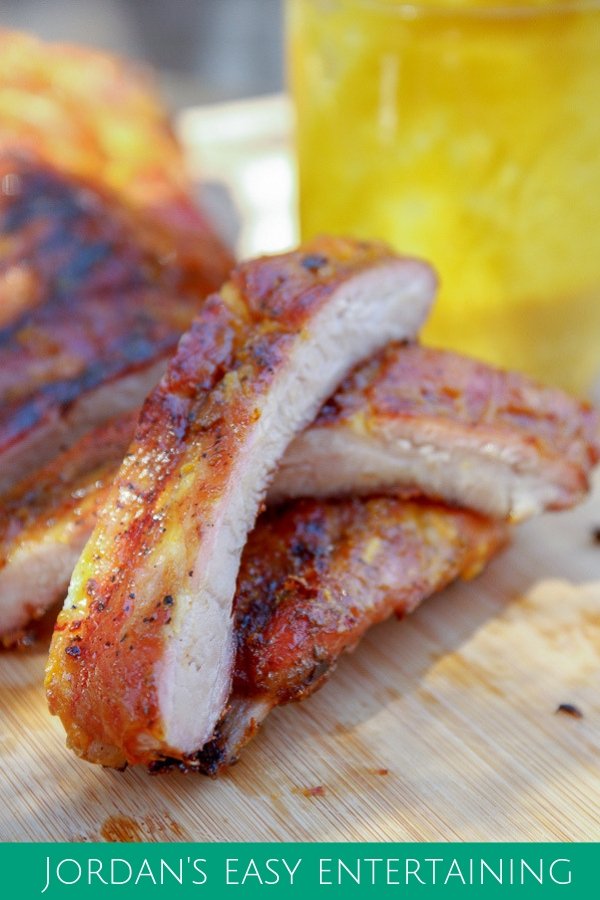 Best-Smoked BBQ Ribs with Sweet Mustard Sauce