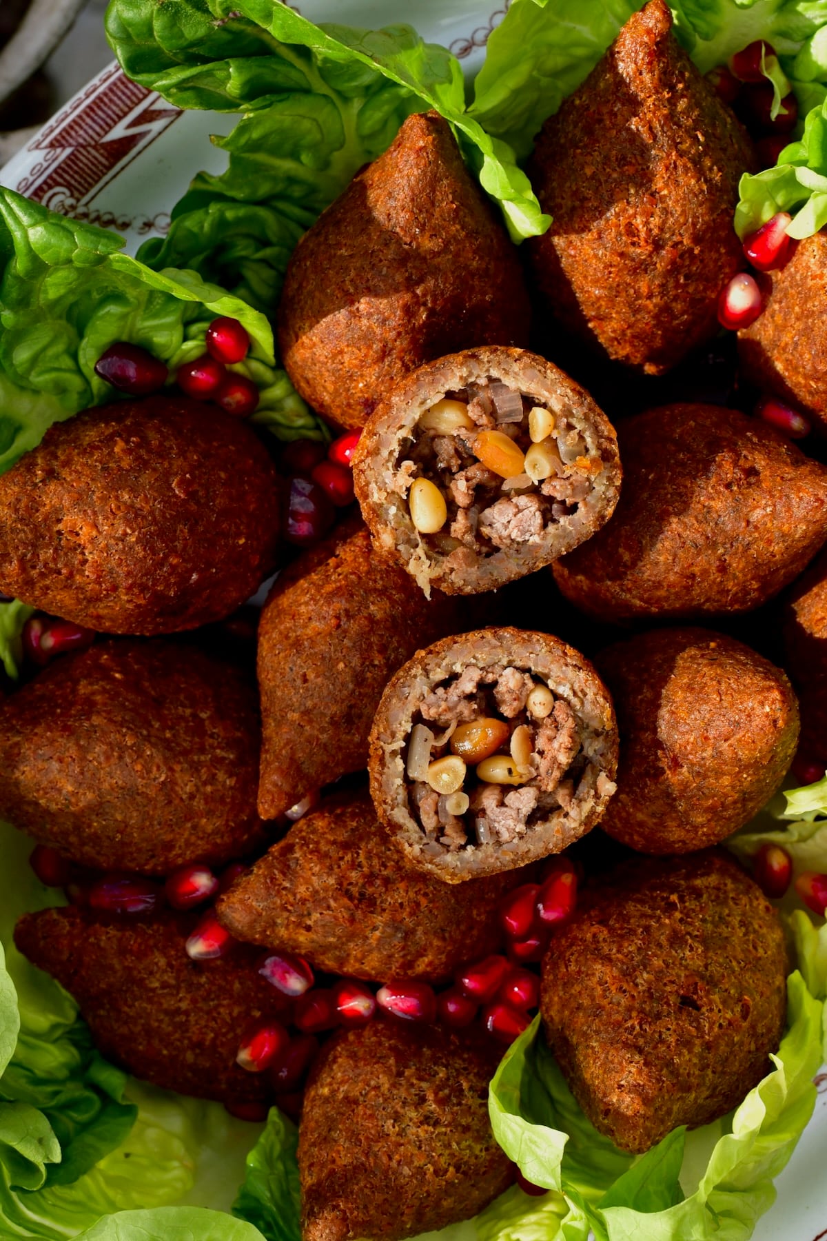 Bulgur and Lamb Kibbeh with Fresh Mint