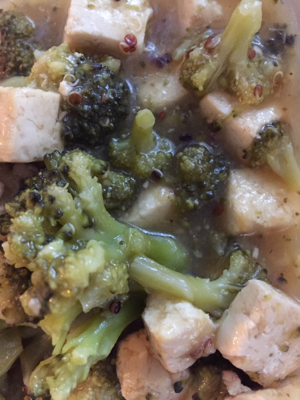 One-Pot Lemon-Ginger Tofu and Broccoli