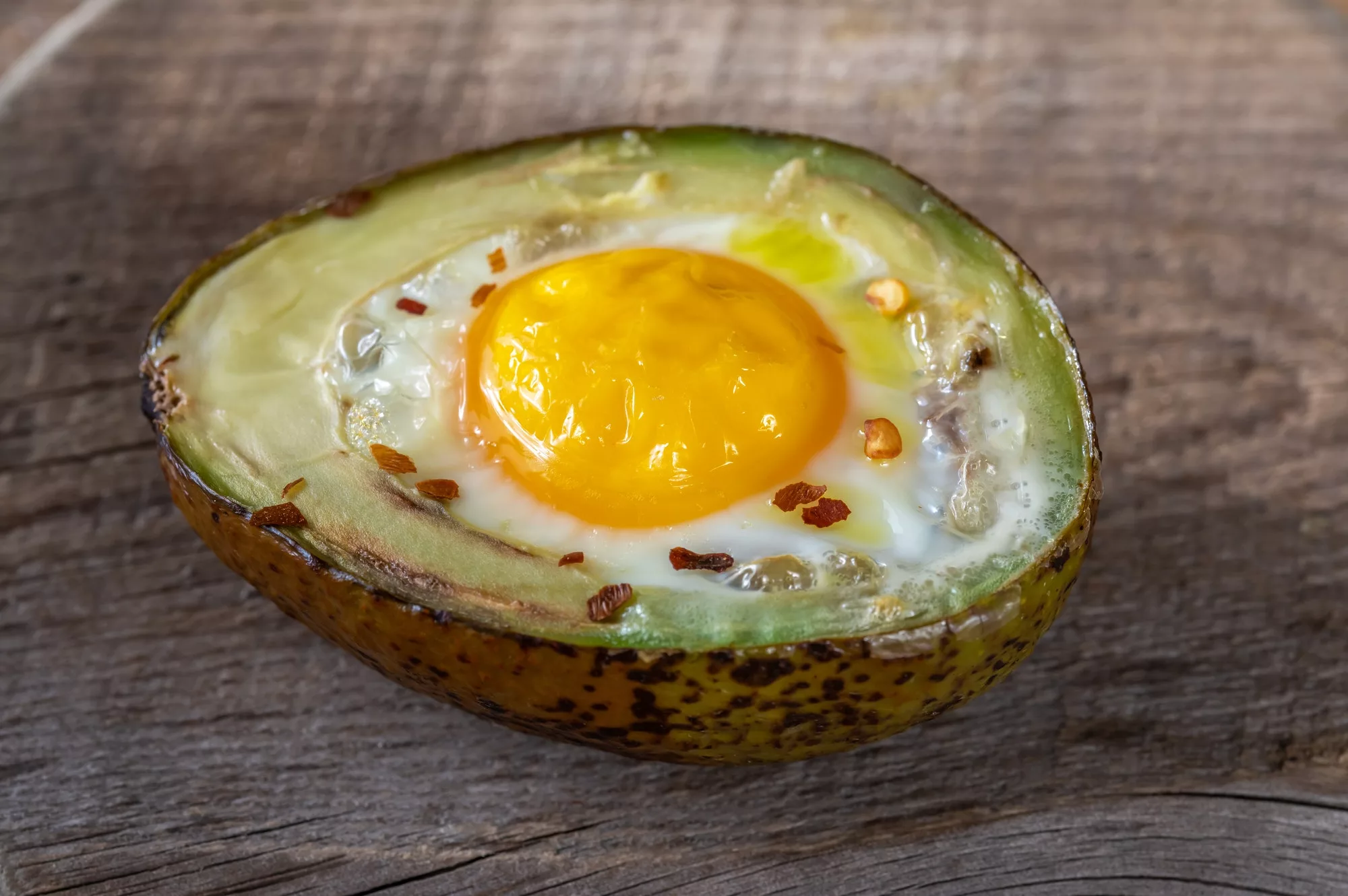 Baked Egg Cups with Smoky Bacon and Avocado