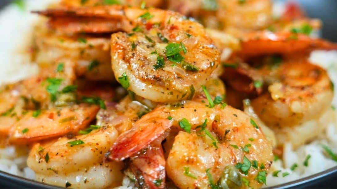 Most Perfect Garlic Butter Shrimp