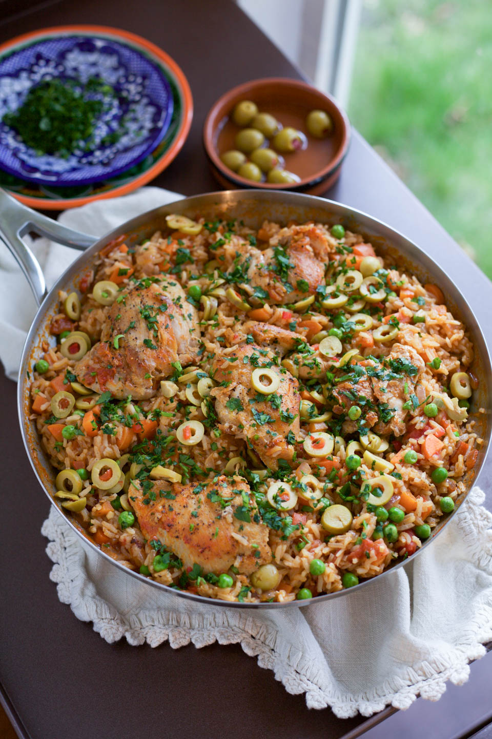 Cilantro-Lime Arroz con Pollo
