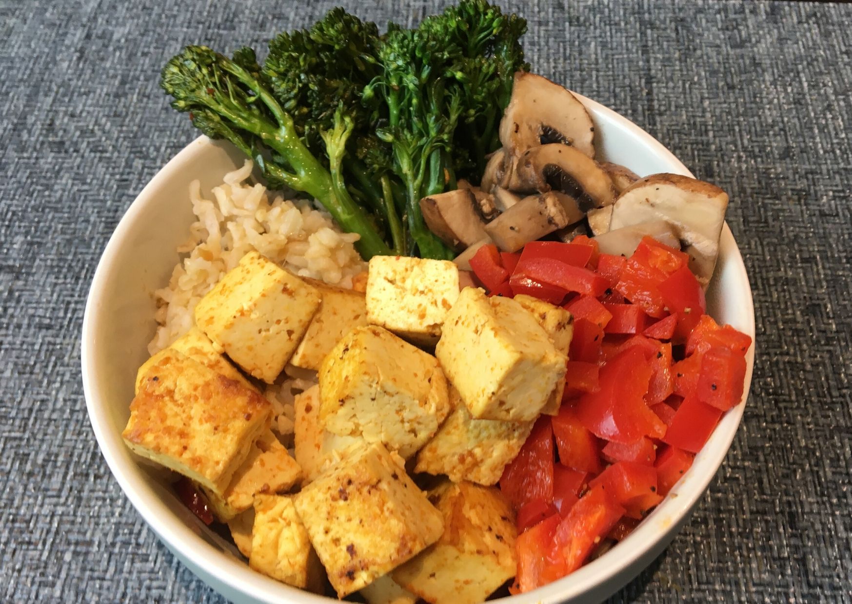 Takeoff Tofu and Vegetable Bowl