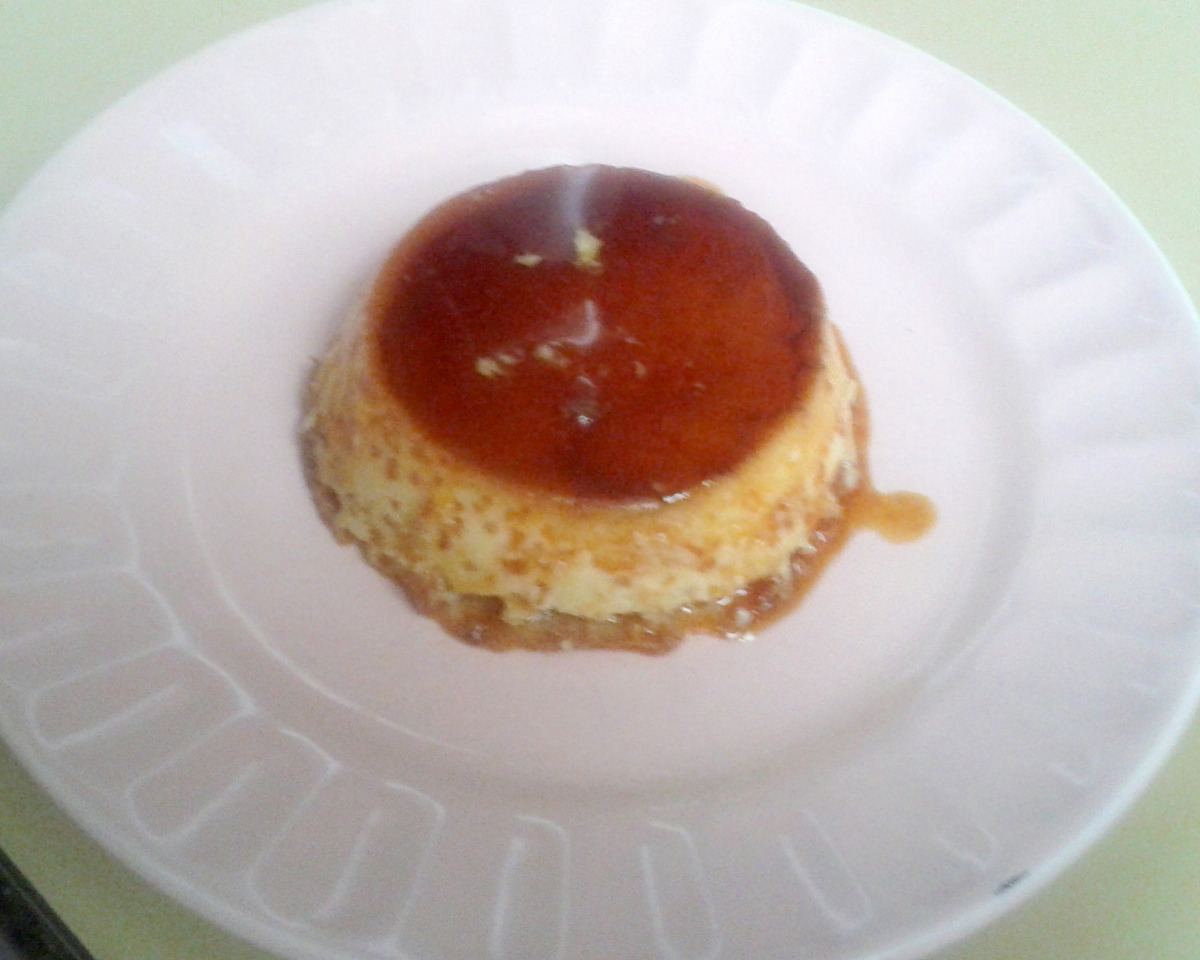 Vanilla Flan with Caramel
