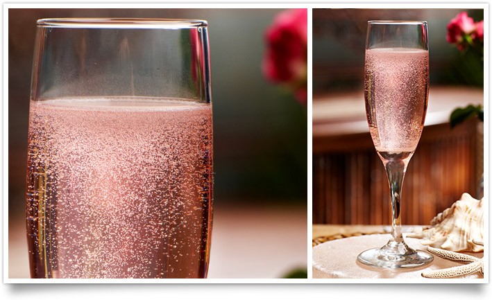 Hibiscus-Ginger Sparkler
