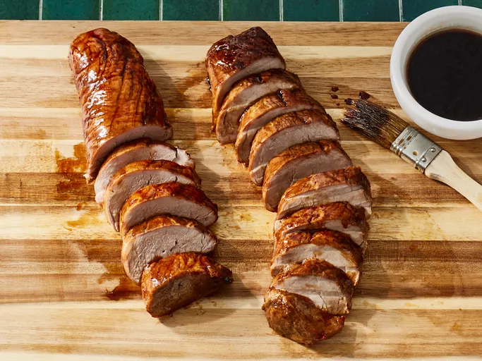 Honey-Black Pepper Glazed Pork Tenderloin