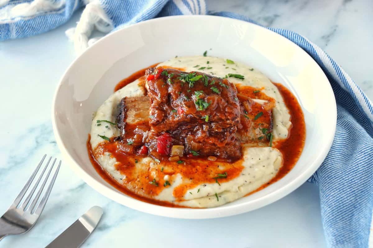 Beer-Braised Short Ribs with Root Vegetables