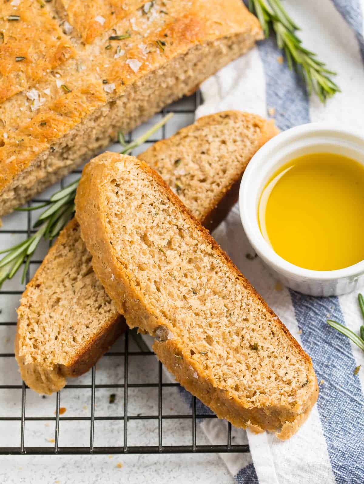Rosemary-Infused Olive Oil Bread