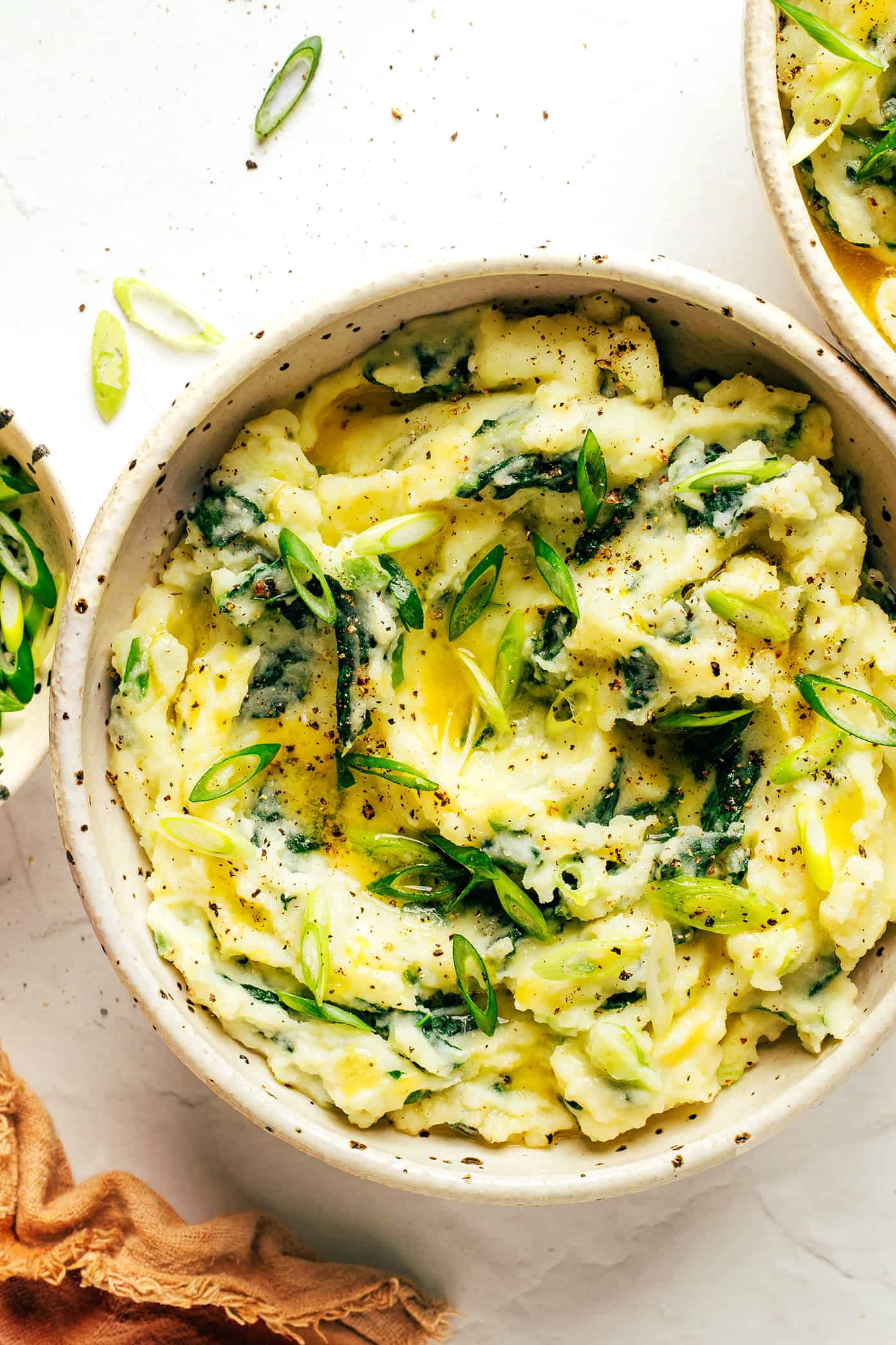 Crispy Potato and Kale Colcannon
