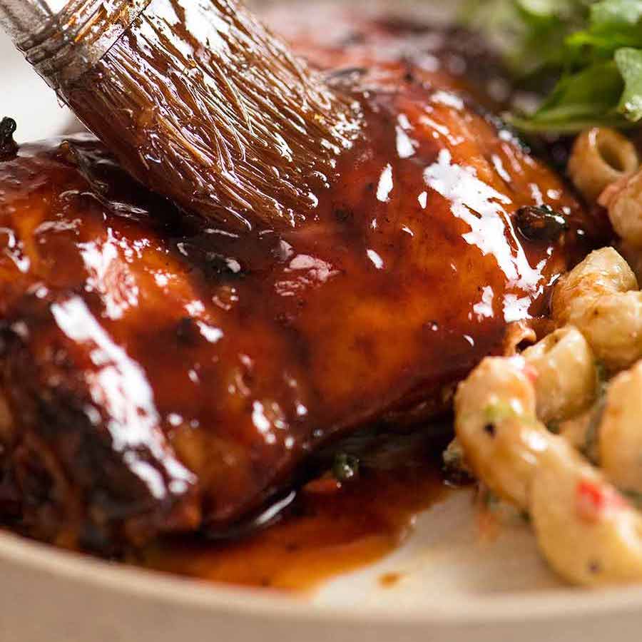 Guinness-Barbecue Glaze for Chicken or Pork