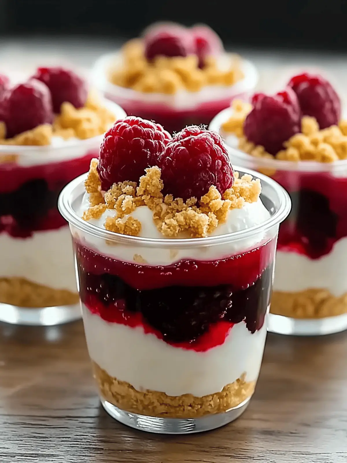 Irish Cream Cheesecake Parfaits