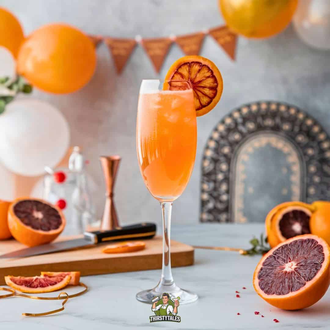 Blood Orange Prosecco Spritz