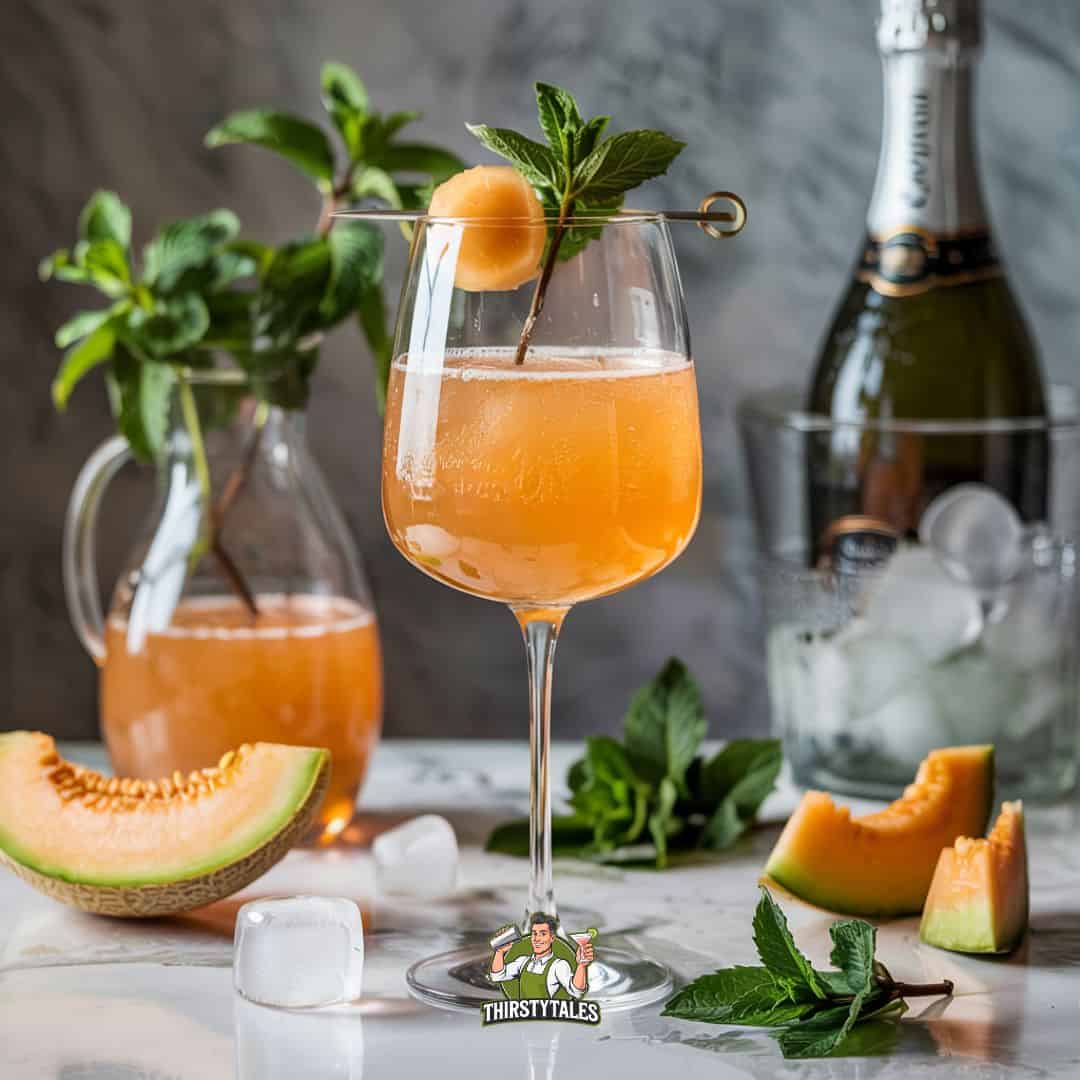 Minty Prosecco Spritz