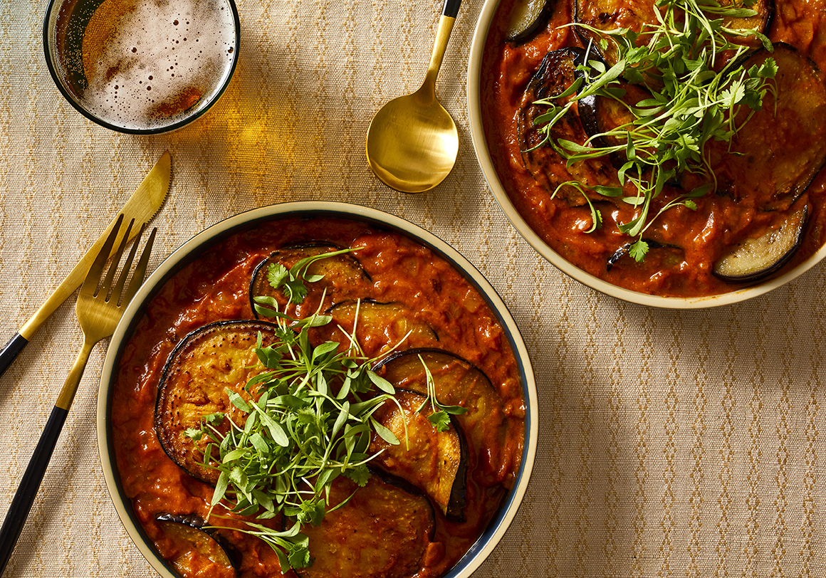 Stewed Kashmiri Vegetable Curry with Dried Apricots and Almonds