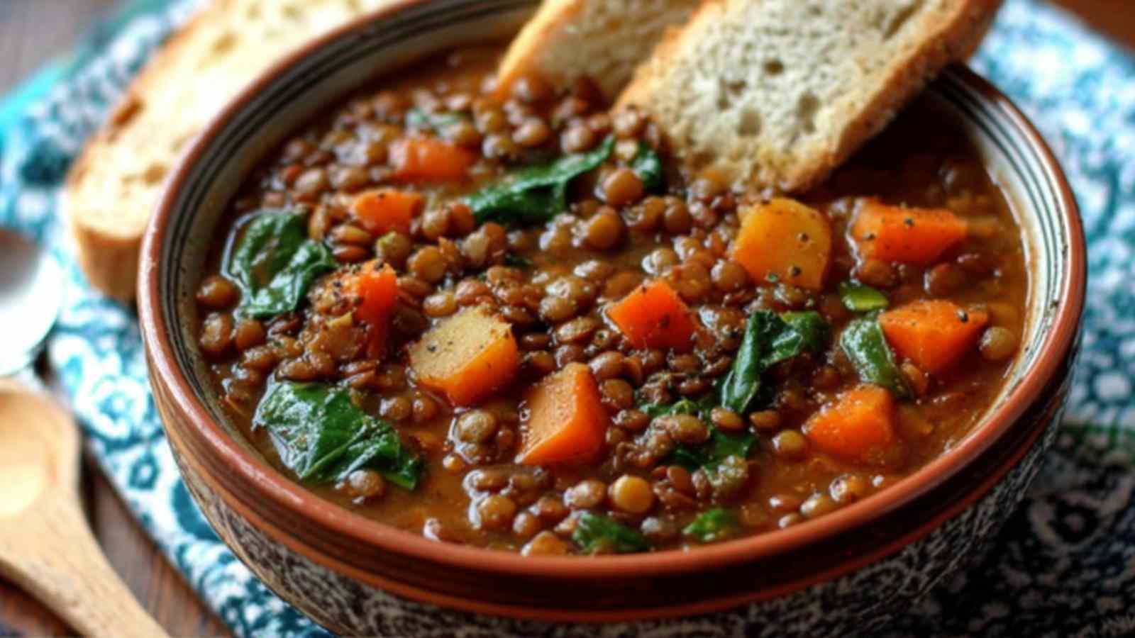 One-Pot Lemon-Dill Lentil Stew