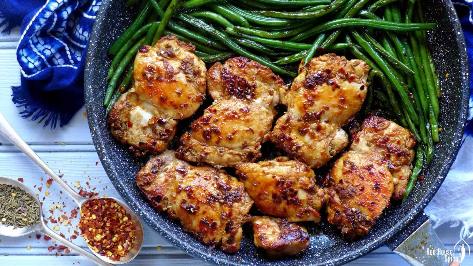 Cumin-Spiced Chicken Thighs