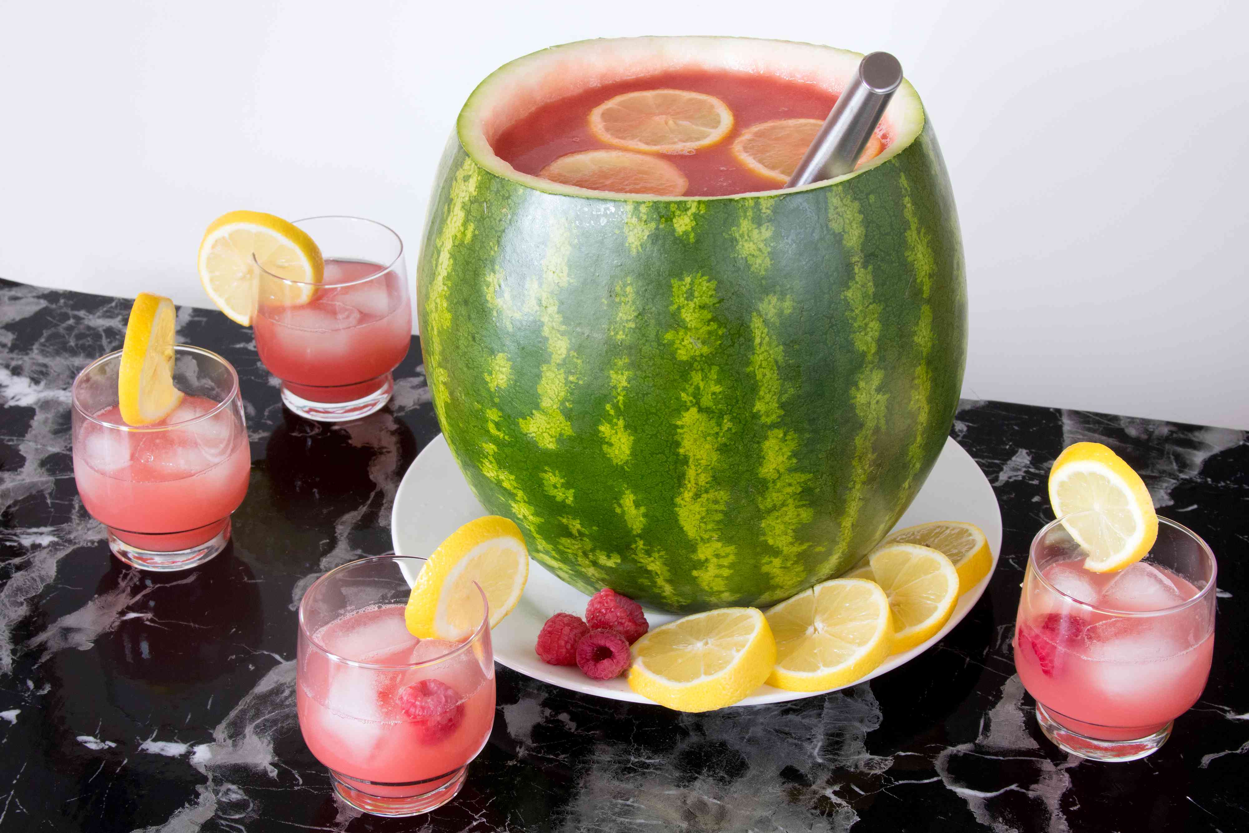 Spicy Watermelon Cucumber Punch