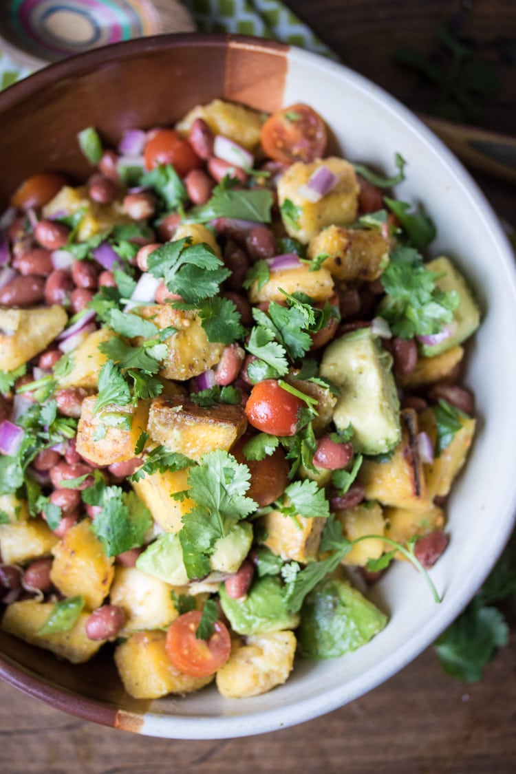 Avocado and Plantain Salad