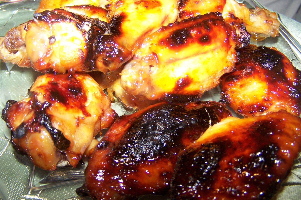 Maple-Dijon Chicken Wings