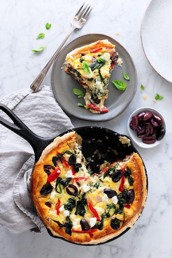 Mediterranean Ring Quiche
