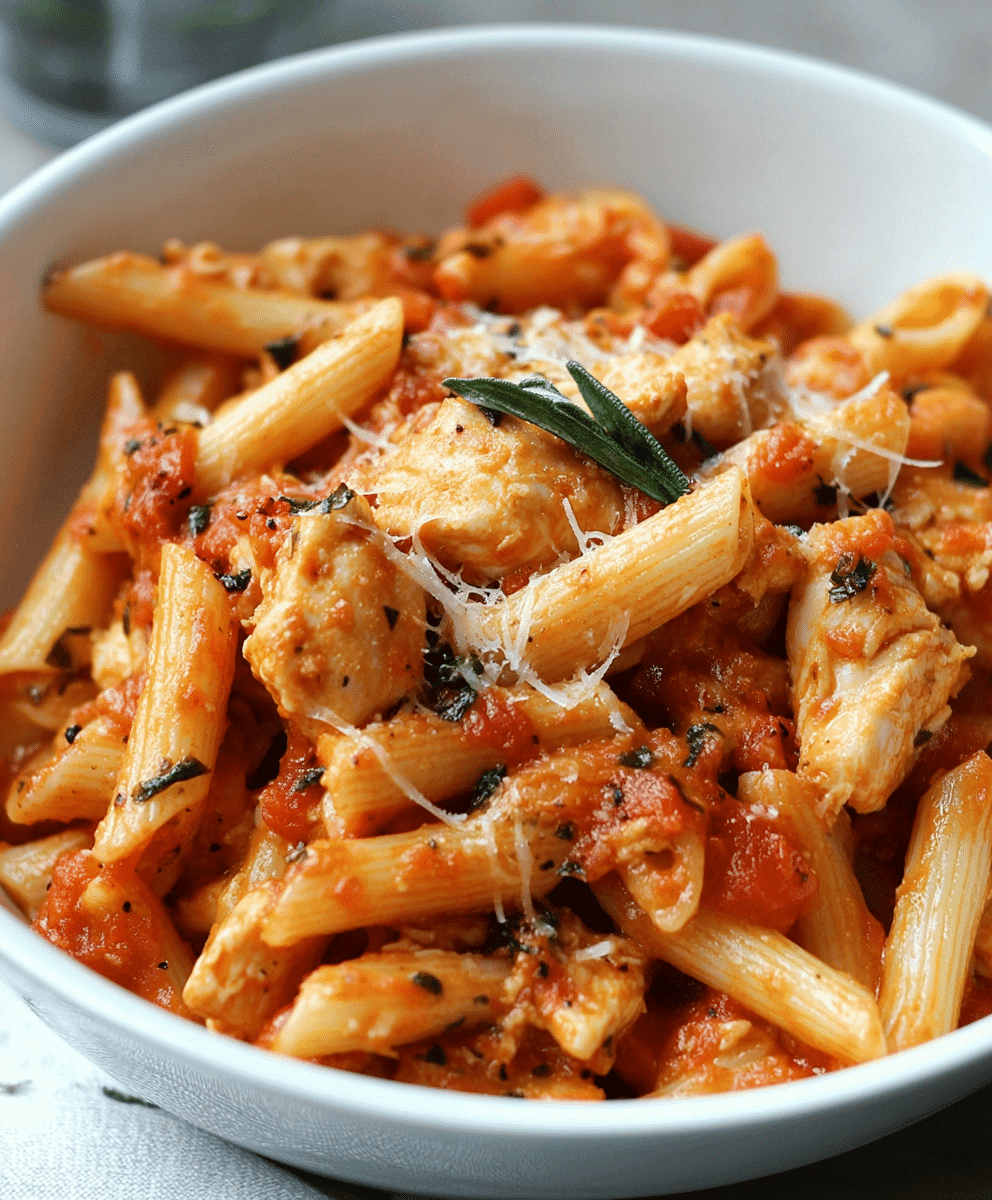 One-Pan Chicken and Tomato Pasta