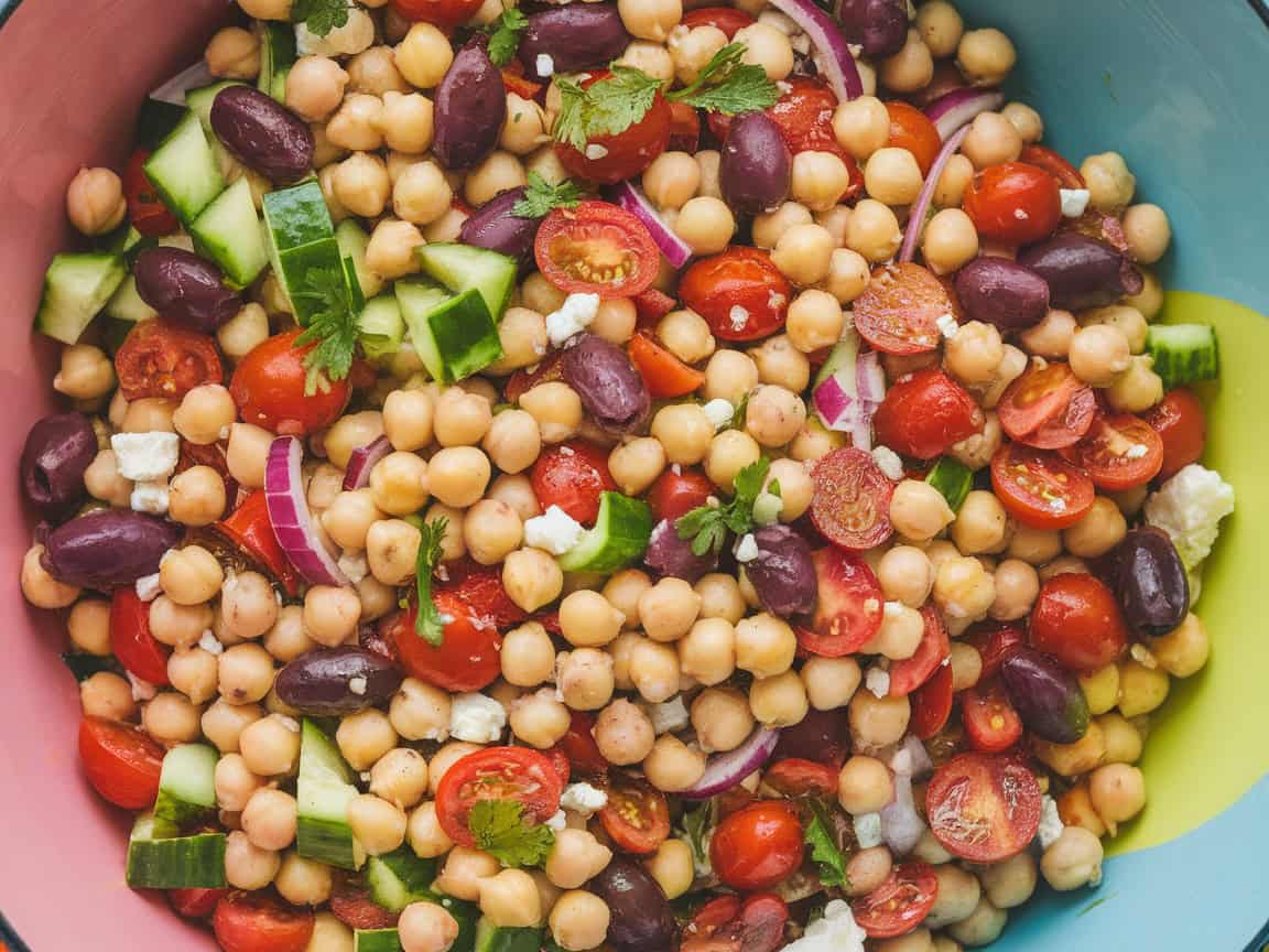Sun-Kissed Chickpea Salad