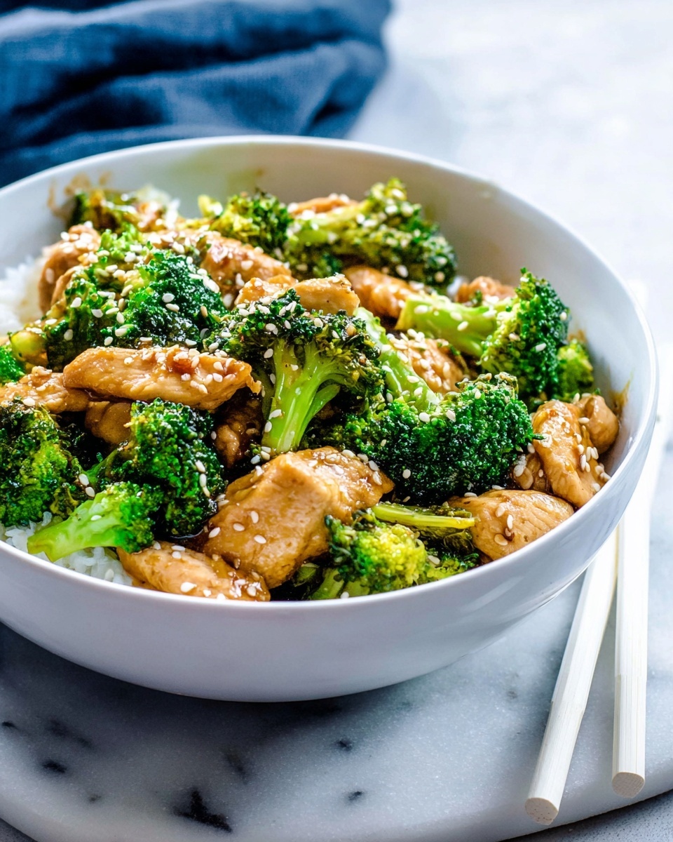 Soy-Glazed Chicken Stir-Fry with Broccoli and Snow Peas