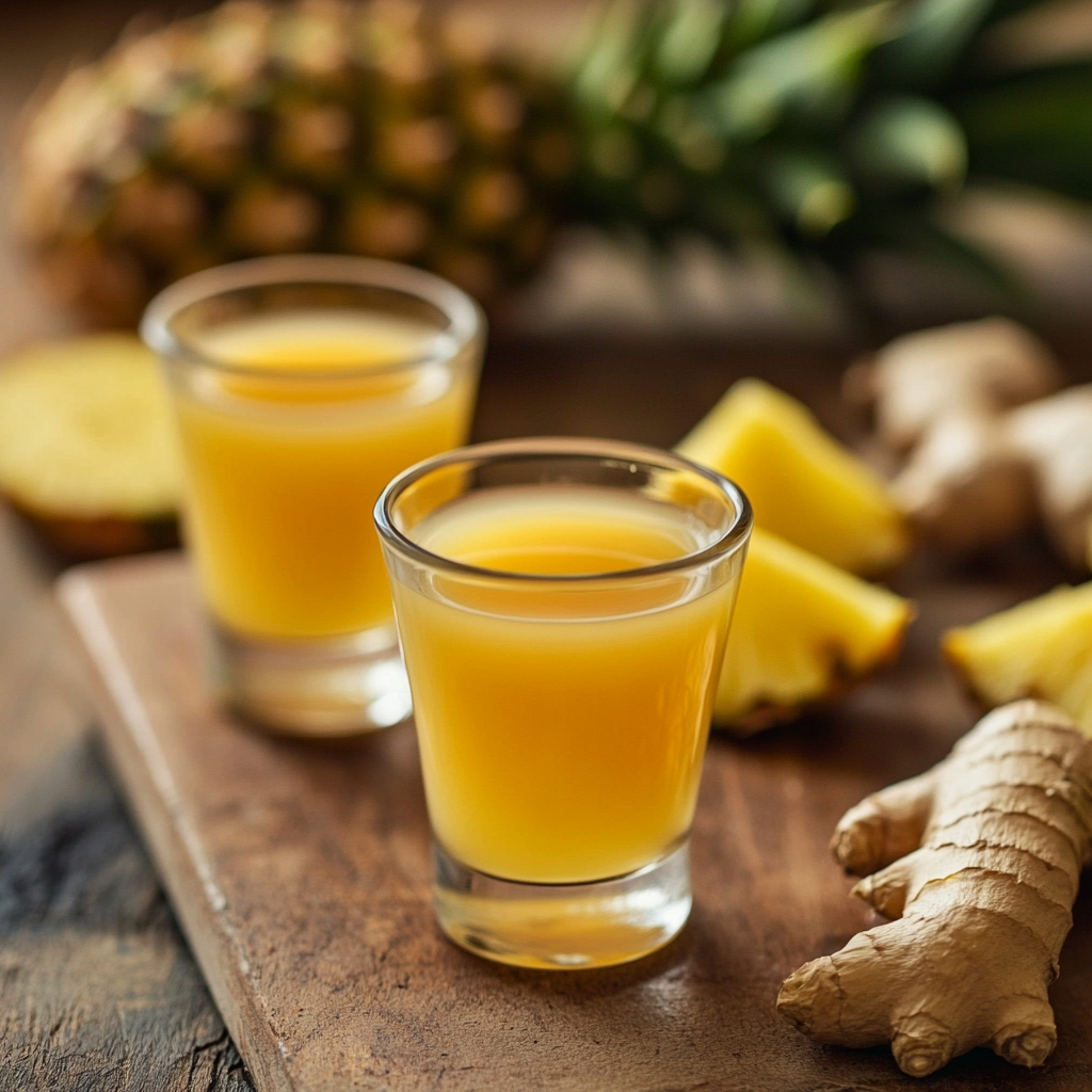 Pineapple-Ginger Rum Cooler