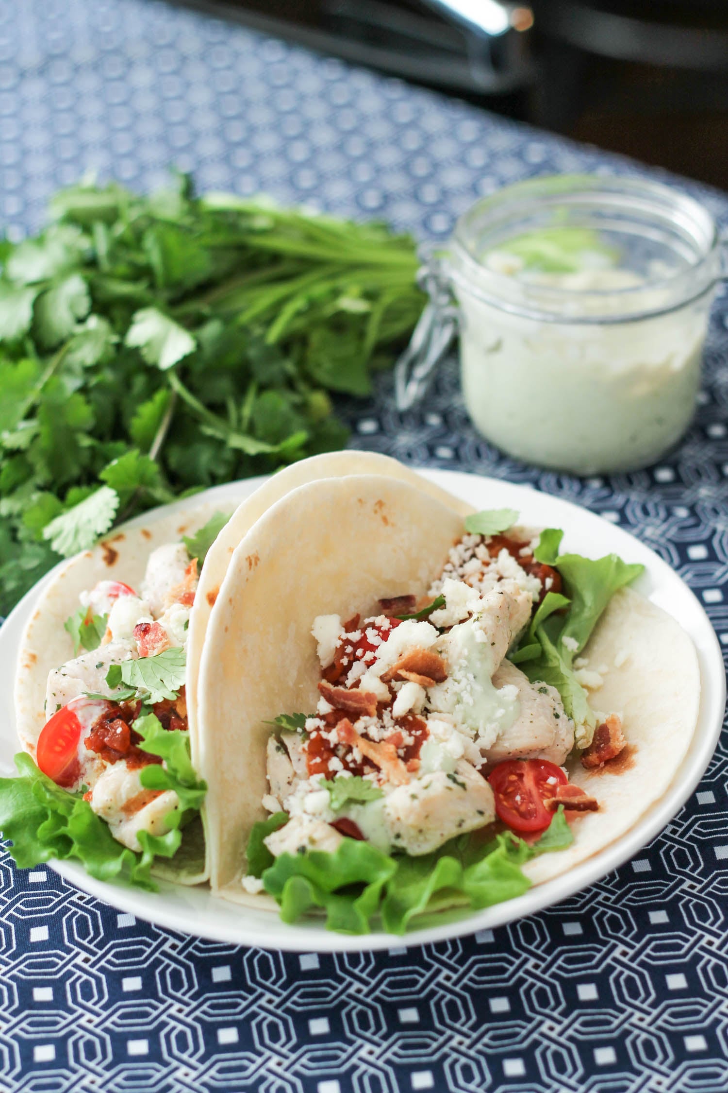 Best-in-Class Mexican Chicken Tacos with Avocado Crema